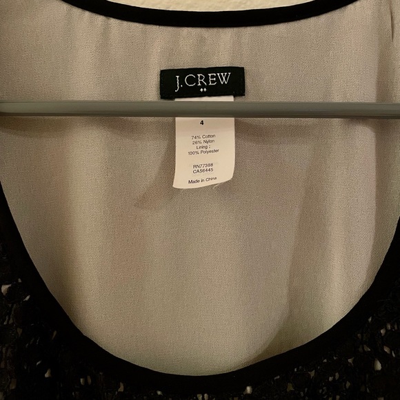 J. Crew Leslie Lace Shell Tank Top - Picture 4 of 5